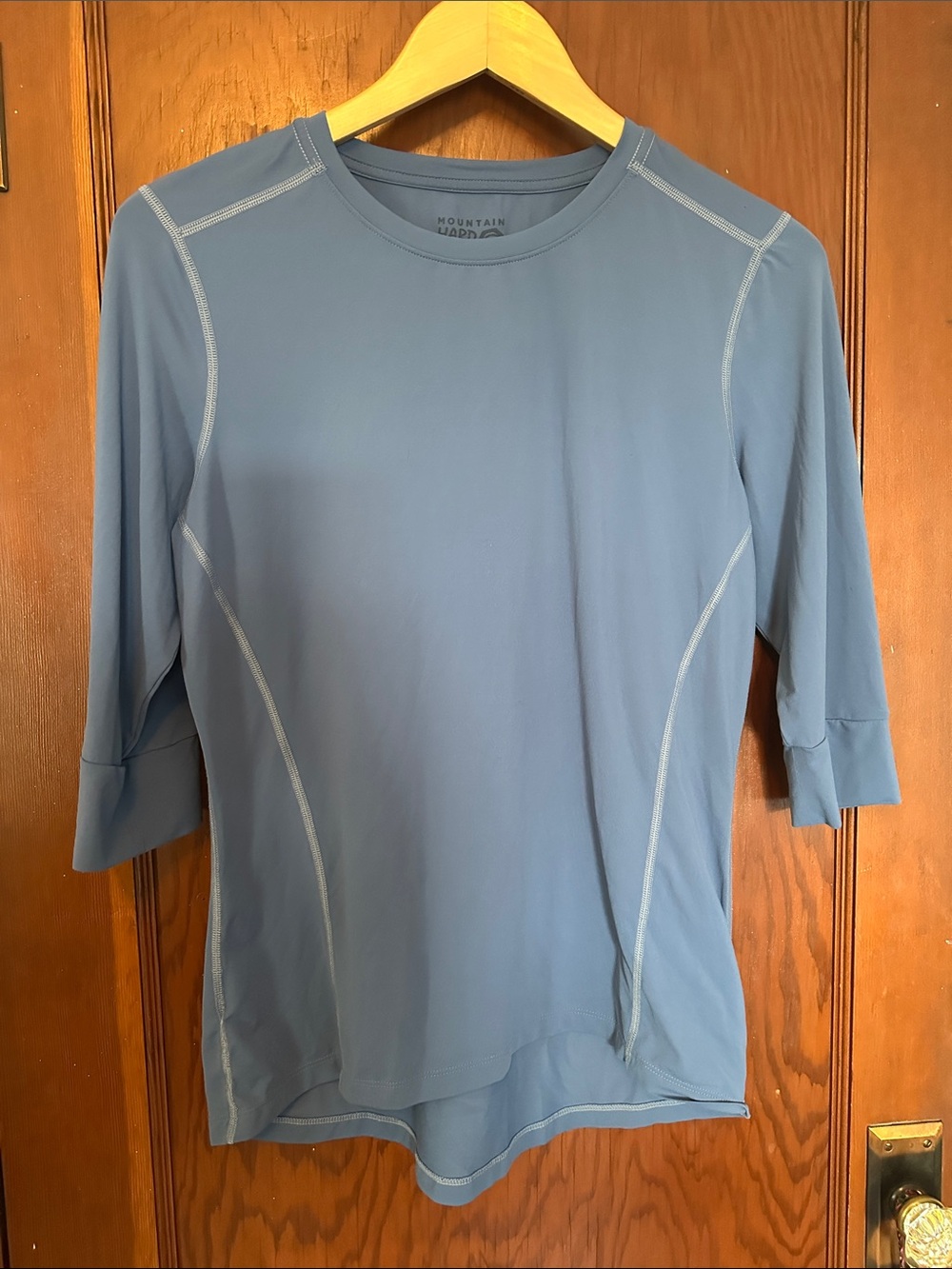 Mountain Hardwear Women's Crater Lake 3/4-sleeve crew active shirt size small